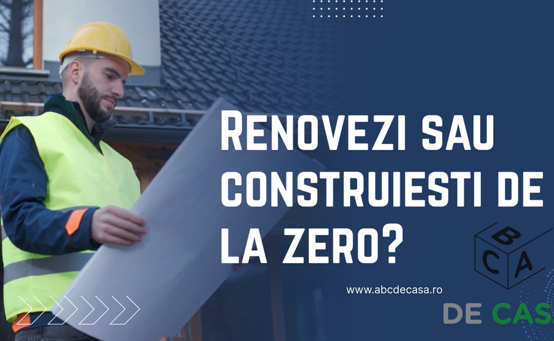 Renovare sau constructie noua in 2026? Cum iei decizia corecta